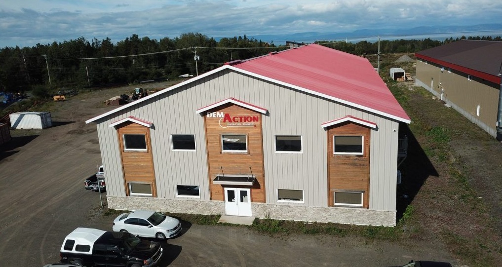 Bâtiment Demaction à Rivière-du-Loup