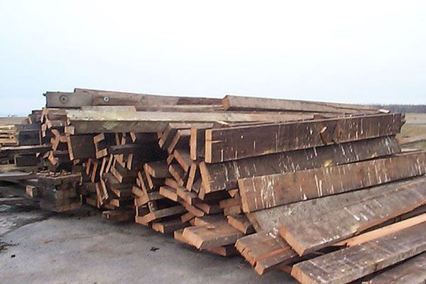 Pille de bois recyclé